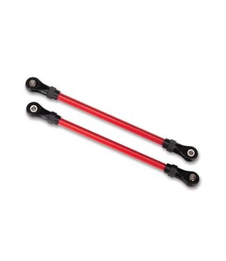 Traxxas Suspension links front lower red (2) (5x104mm powder coated steel) TRX8143R