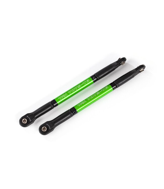 Push rods aluminum (green-anodized) heavy duty (2) (assembled with rod ends and threaded inserts) TRX8619G