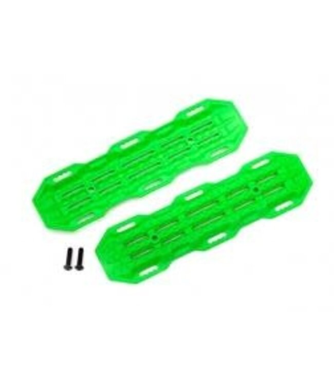 Traction boards green with mounting hardware TRX8121G