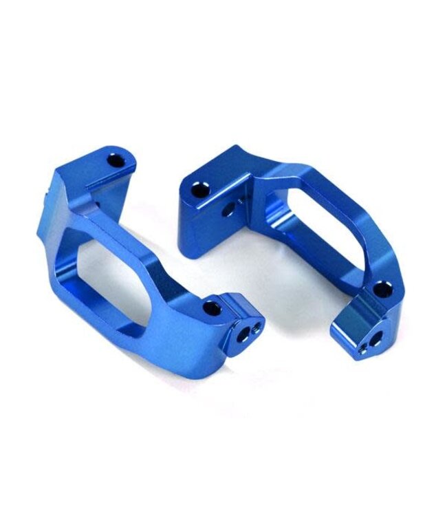 Caster blocks (c-hubs) 6061-T6 aluminum (blue-anodized) TRX8932X