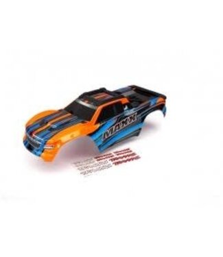 Traxxas Body Maxx orange (painted)/ decal sheet TRX8911T