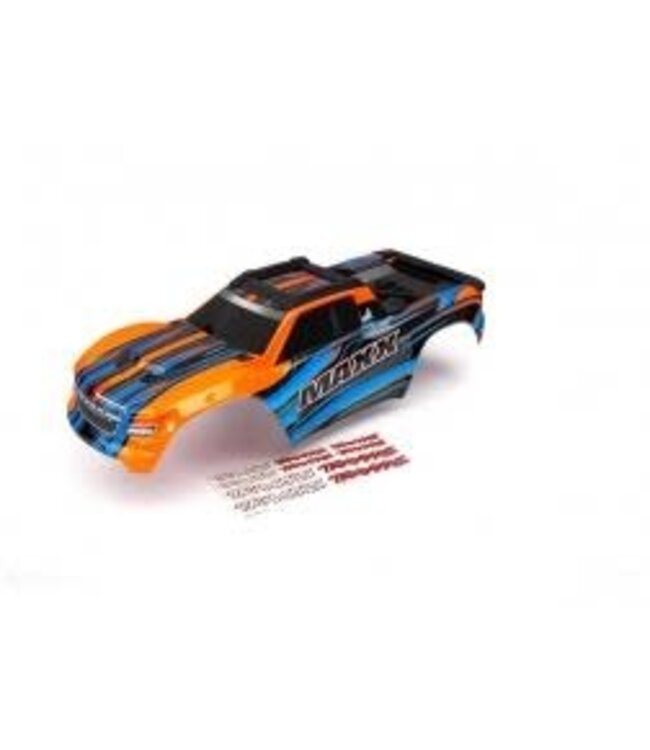 Body Maxx orange (painted)/ decal sheet TRX8911T