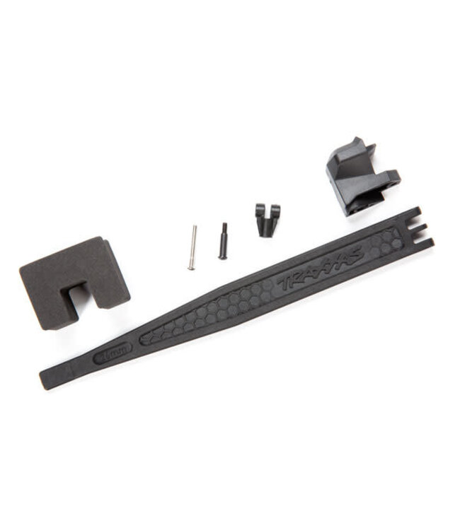 Traxxas Battery hold-down battery clip hold-down post foam spacer screw pin TRX8326