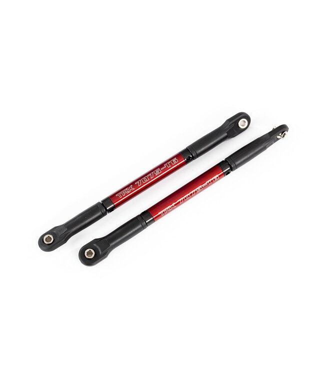 Push rods aluminum (red-anodized) heavy duty (2) TRX8619R