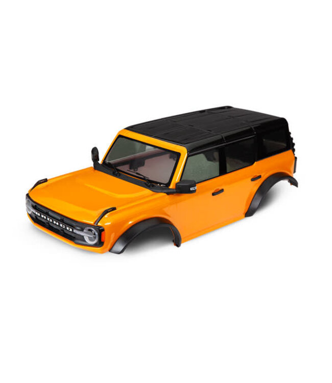 Body Ford Bronco (2021) complete orange (painted)(requires #8080X inner fenders) TRX9211X