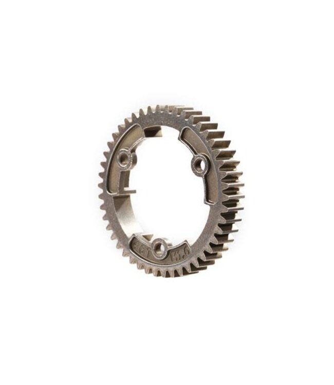 Spur gear 46-tooth steel (wide-face 1.0 metric pitch) TRX6447R