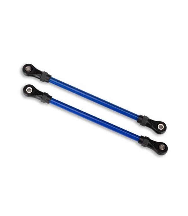 Traxxas Suspension links front lower blue (2)  (5x104mm powder coated steel) TRX8143X