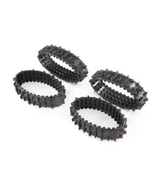 Traxxas Treads Deep-Terrain TRX-4  Traxx  (Complete Set Front & Rear) (Rubber) (4) TRX8877