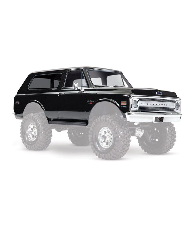 Body Chevrolet Blazer (1969) complete (black) TRX9112X