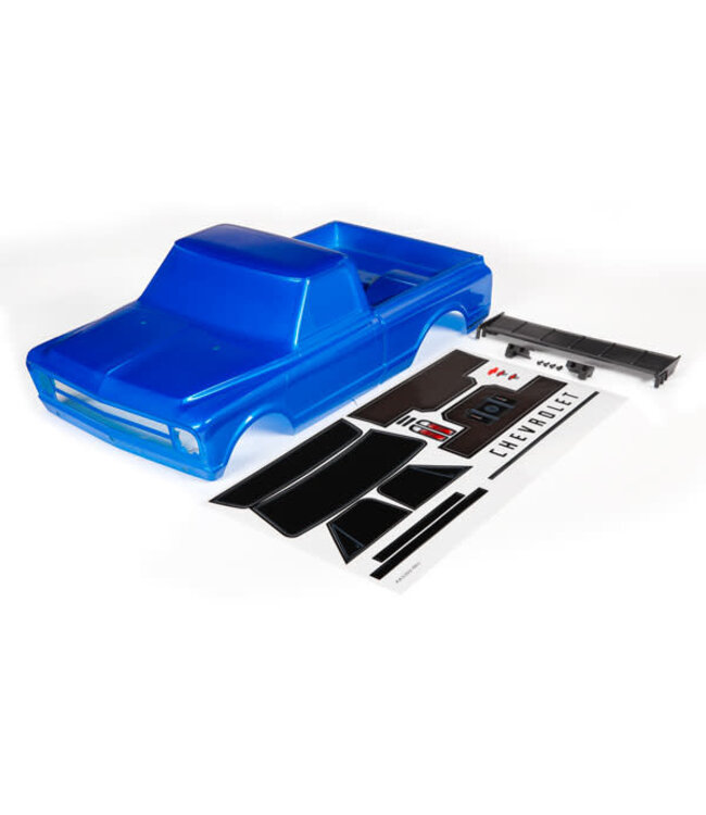 Body Chevrolet C10 (blue) (includes wing & decals) (requires #9415 series body accessories to complete body)