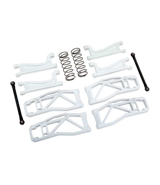 Suspension kit WideMaxx white includes extended outer half shafts TRX8995A