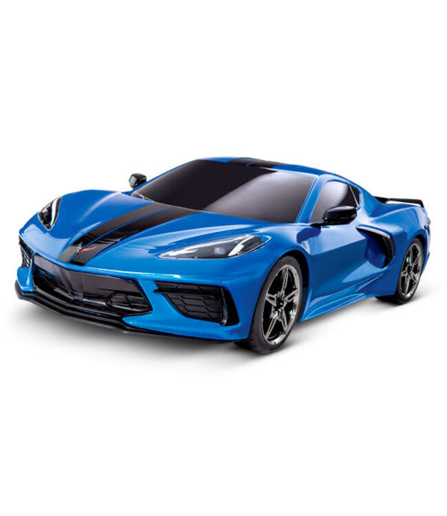 Traxxas Corvette Chevrolet Stingray 1/10 AWD Supercar 4-Tec 3.0. Blue