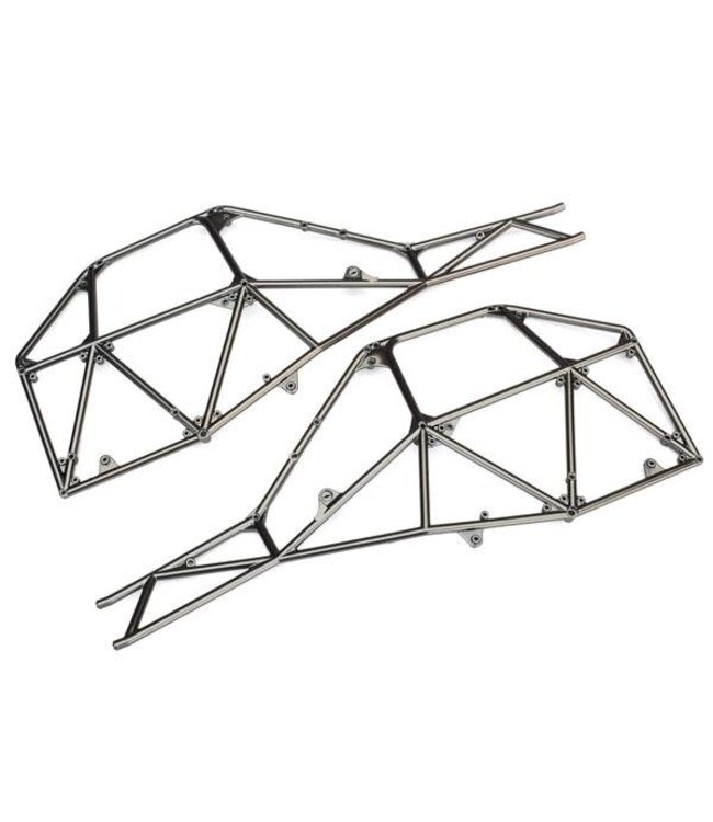 Tube chassis side section (left & right) (satin black chrome-plated) TRX8430X