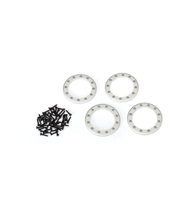 Beadlock rings satin (1.9') (aluminum) (4) 2x10 CS (48) TRX8169