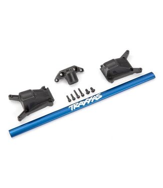 Traxxas Chassis brace kit blue (fits Rustler 4X4 and Slash 4X4 equipped with Low-CG chassis)