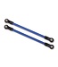 Traxxas Suspension links rear lower (blue) with hollow balls (2) 5x115mm TRX8145X