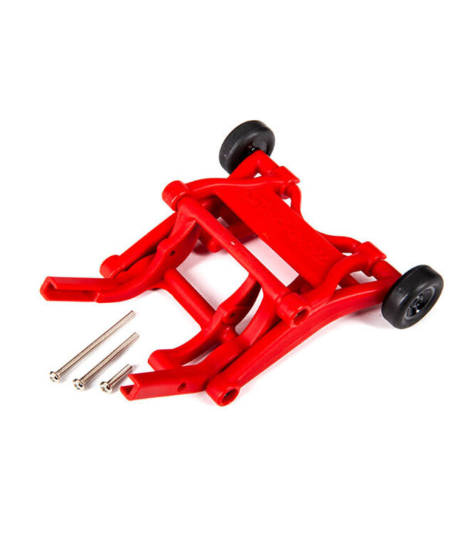Wheelie bar assembled (red) 2WD TRX3768R