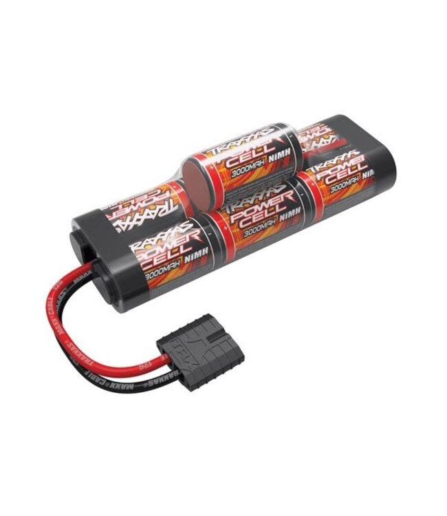 Battery Power Cell 3000mAh (NiMH. 7-C hump. 8.4V) ID TRX2926X