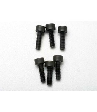 Traxxas Screws. 2.5x8mm cap-head machine (6) TRX3965