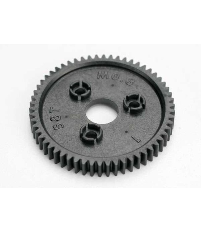 Spur gear. 58-tooth (0.8 metric pitch). TRX3958