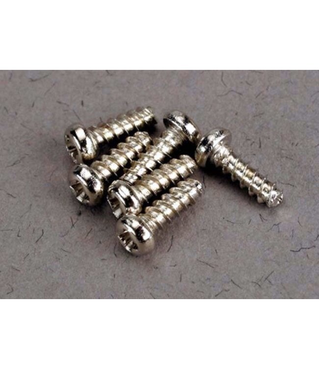 Screws 2x6mm roundhead self-tapping (6) TRX2674