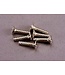 Traxxas Traxxas Screws 3x12mm countersunk self-tapping (6) TRX2648