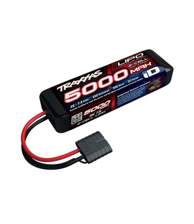 Power Cell LiPo 5000mAh 7.4V 2S 25C TRX2842X