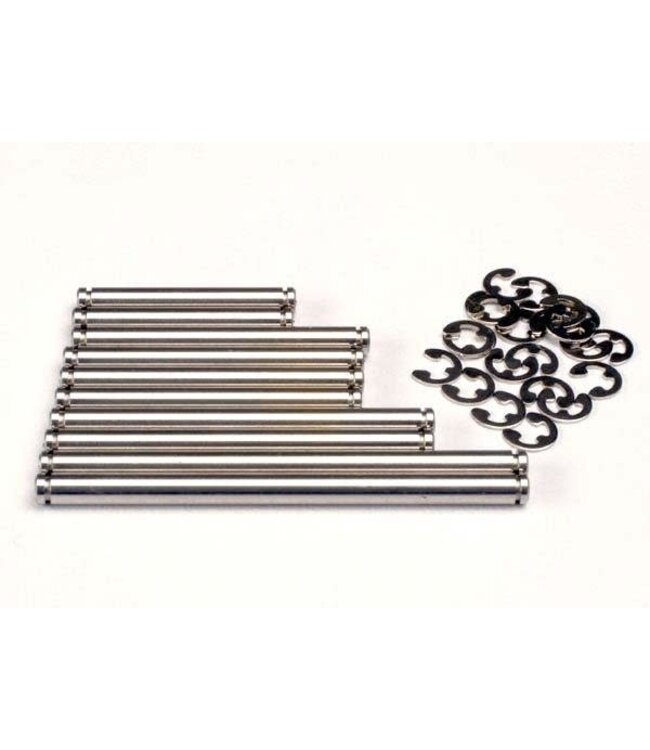 Suspension pin set (w/ E-clips) TRX2739