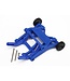 Traxxas Wheelie bar assembled (blue) (fits Slash Stampede Rustler TRX3678X
