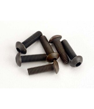 Traxxas Screws 3x10mm button-head machine (hex drive) (6) TRX2577