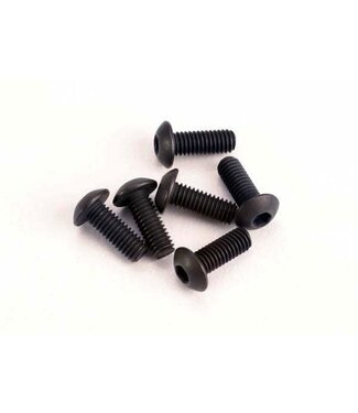 Traxxas Screws 3x8mm button-head machine (hex drive) (6) TRX2576