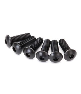 Traxxas Screws 2.5x8mm button-head machine (hex drive) (6) TRX2617