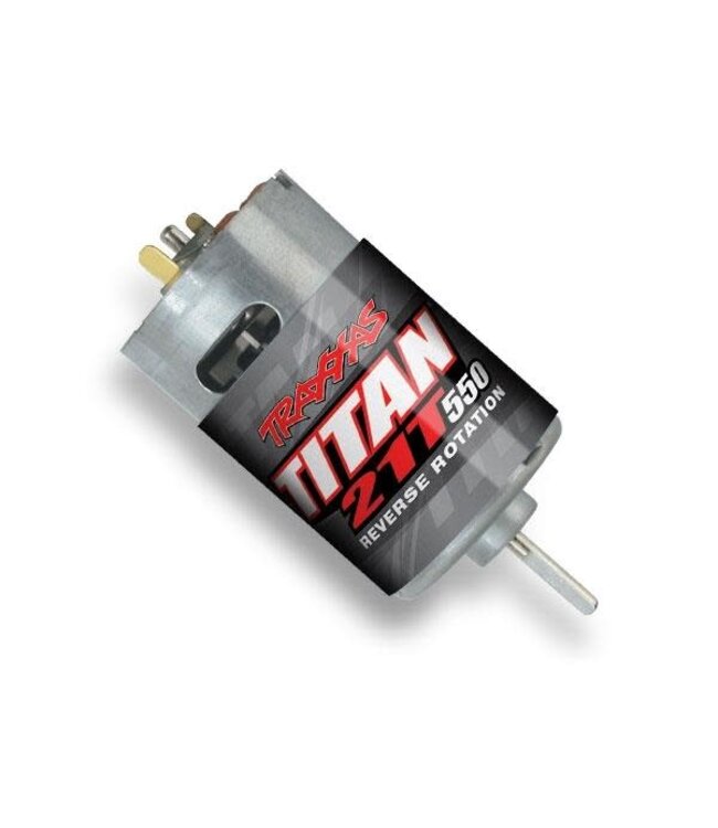 Motor Titan 550 reverse rotation (21-turns/ 14 volts) TRX3975R