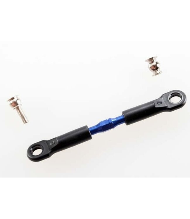 Turnbuckle aluminum (blue-anodized) camber link front 39mm TRX3737A