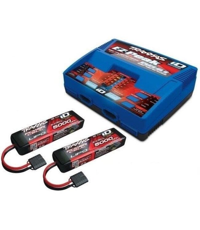 Traxxas 6S COMBO (2X 2872X  LiPo & 1X 2972GX) duo charger TRX2990