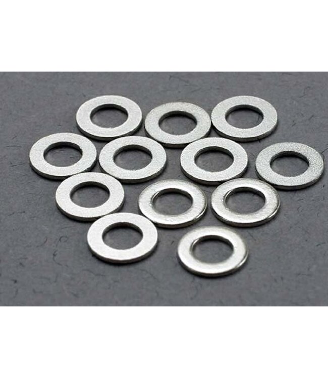 Washers 3x6mm metal (12) TRX2746