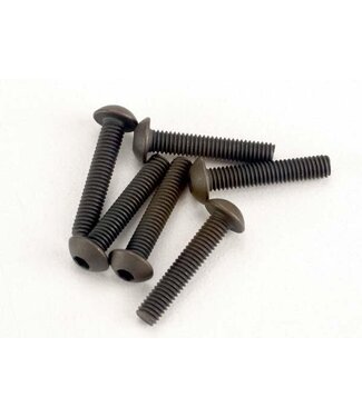 Traxxas Screws 3x15mm button-head machine (hex drive) (6) TRX2579