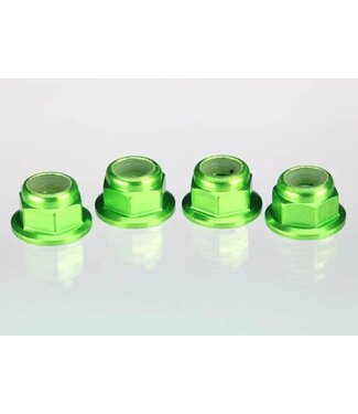 Traxxas Green anodized axle nuts TRX1747G