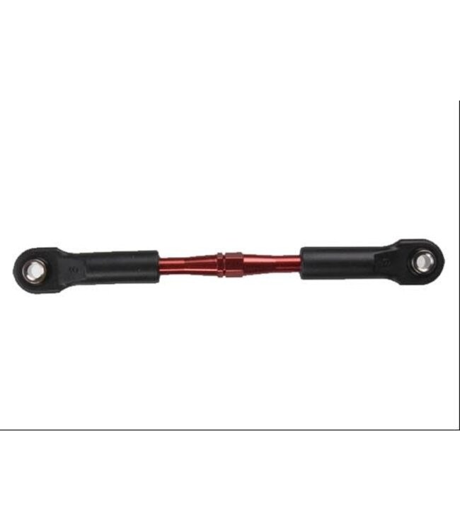 Turnbuckle aluminum (red-anodized) camber link rear 49mm TRX3738