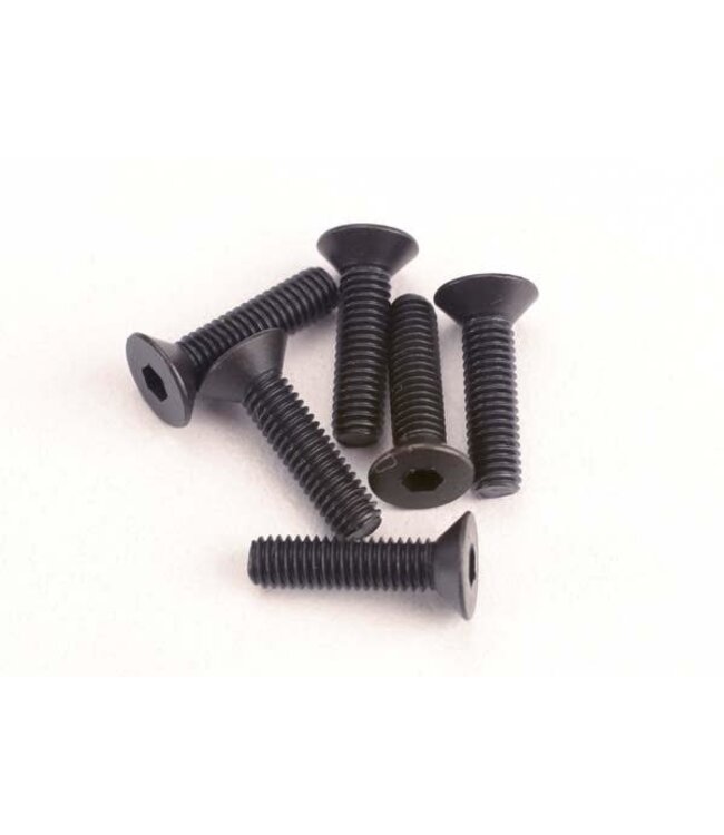 Screws 3x12mm countersunk machine (6) (hex drive) TRX2552