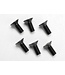 Traxxas Screws 4x10mm countersunk machine (hex drive) (6) TRX2535