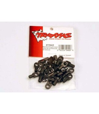 Traxxas Rod ends (16 long & 4 short) with hollow ball connectors (18)  TRX1942