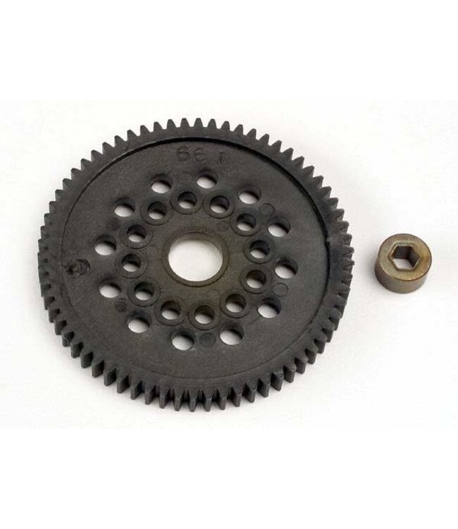 Spur gear (66-Tooth) (32-Pitch) with bushing TRX3166