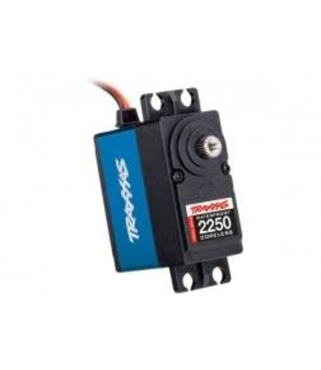 Servo digital high-torque 330 (blue) coreless metal gear with ball bearings TRX2250