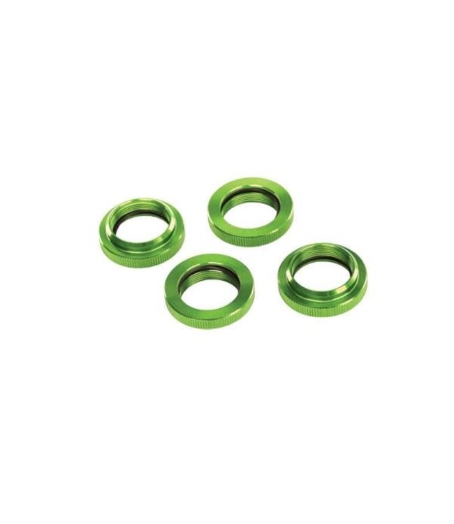 Spring retainer (adjuster) green-anodized aluminum for GTX shock TRX7767G