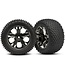 Traxxas Tires & wheels assembled glued (2.8)