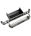 Traxxas Bumper rear with bumper extension (satin black chrome-plated) TRX8536X