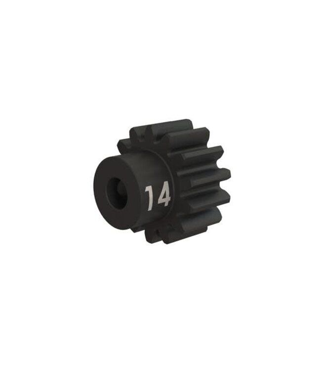 Gear 14-T pinion (32-p) heavy duty (machined hardened steel) TRX3944X