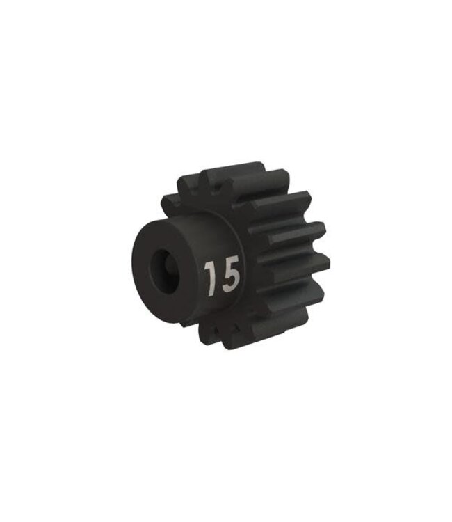 Gear 15-T pinion (32-p) heavy duty (machined hardened steel) TRX3945X