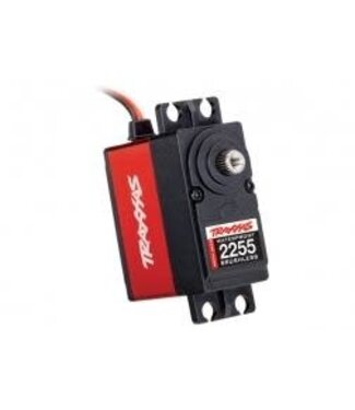 Traxxas Servo digital high-torque 400 (red) brushless metal gear ball bearing TRX2255